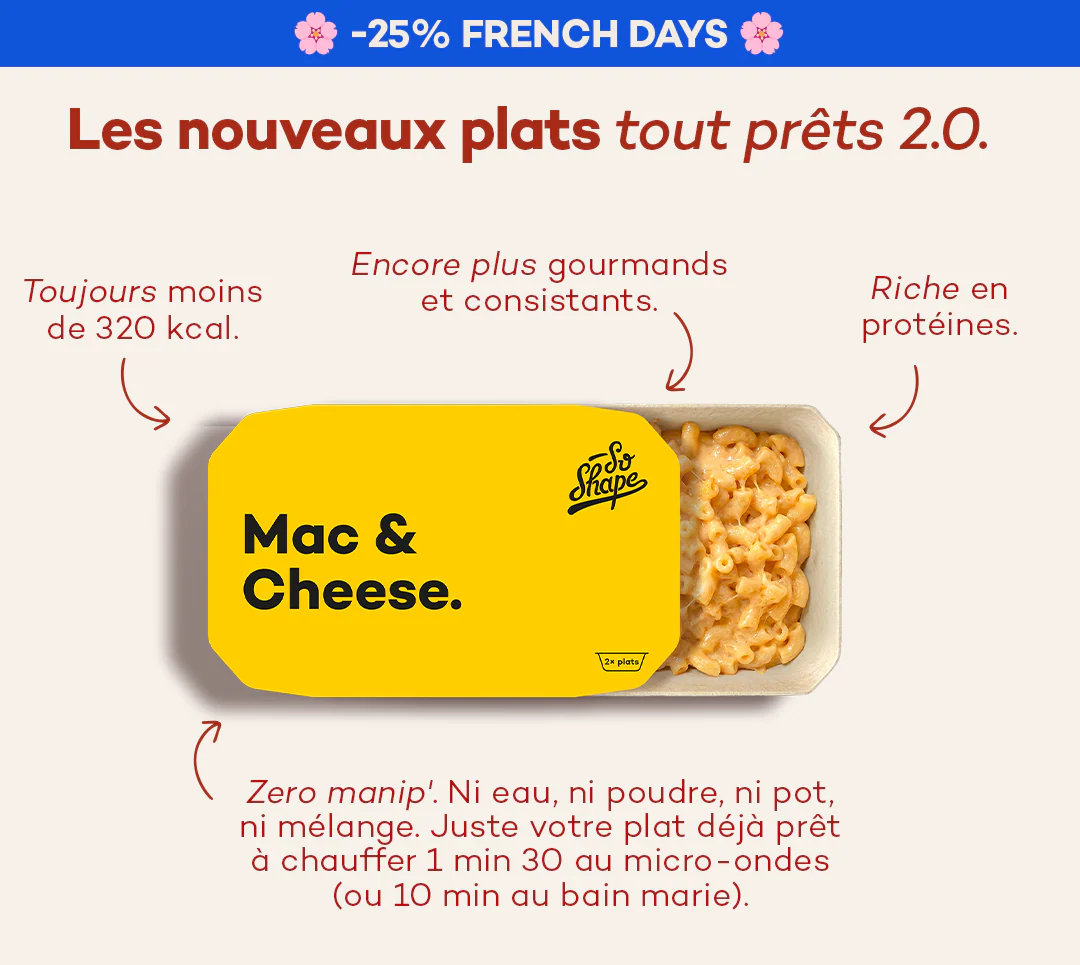 Le Pack 100% Plats Chauds.